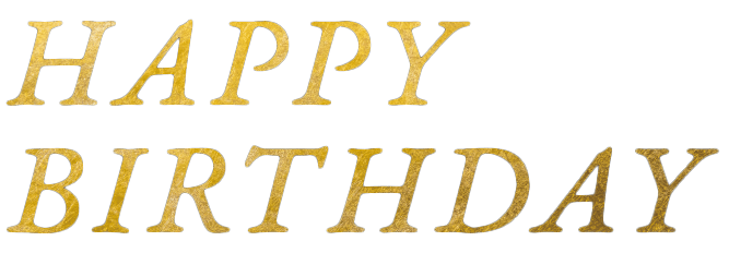 ハッピーバースデー